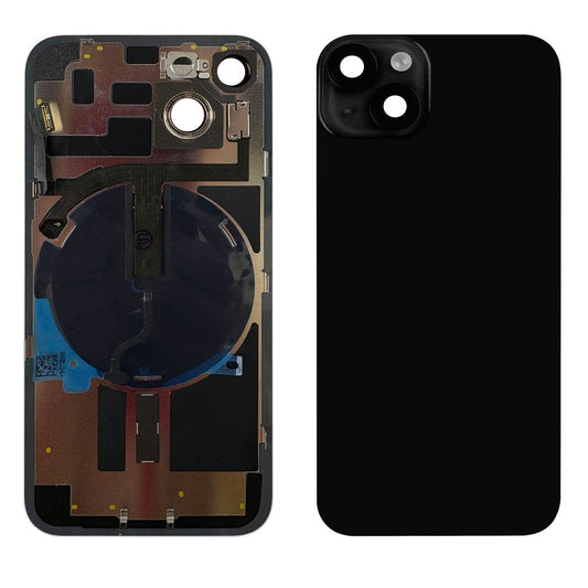 iPhone 14 Back Cover with Small Parts - Black (Midnight)