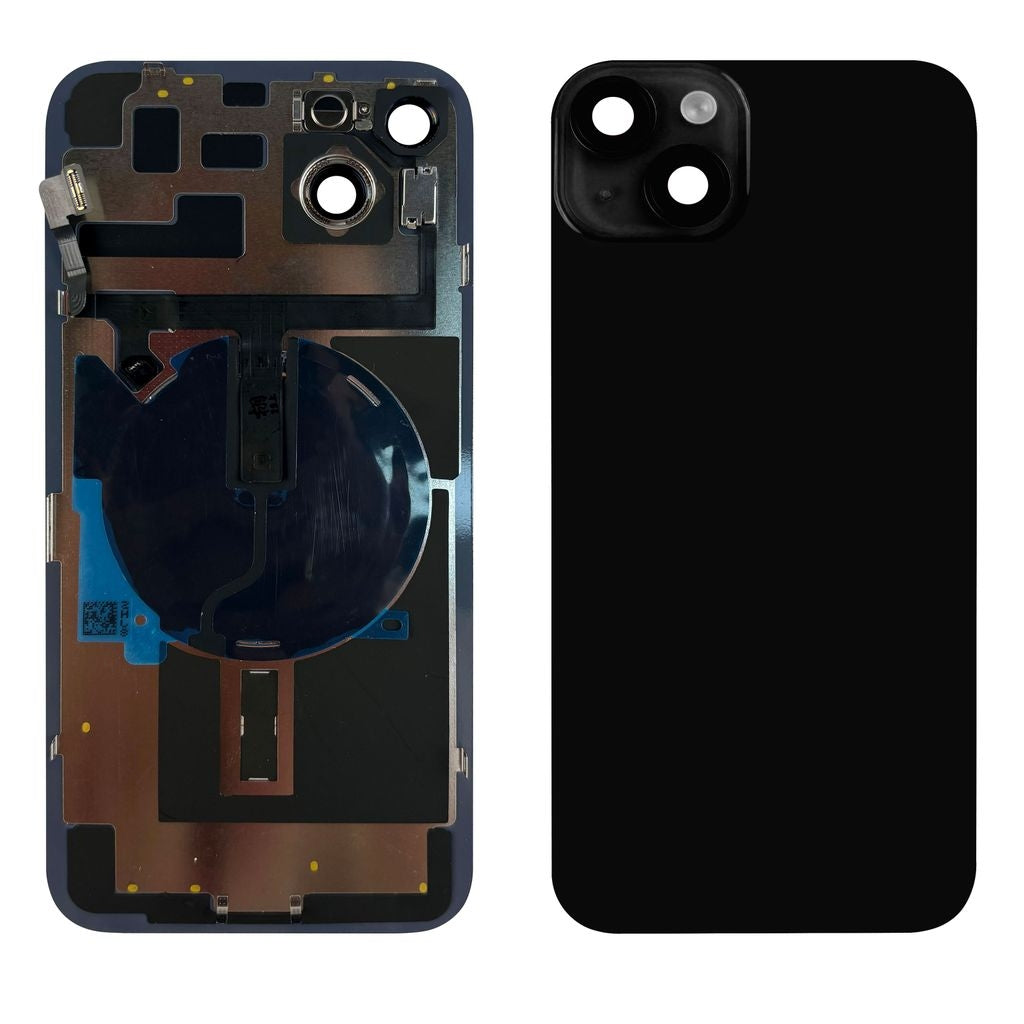 iPhone 14 Plus Back Cover with Small Parts - Black (Midnight)
