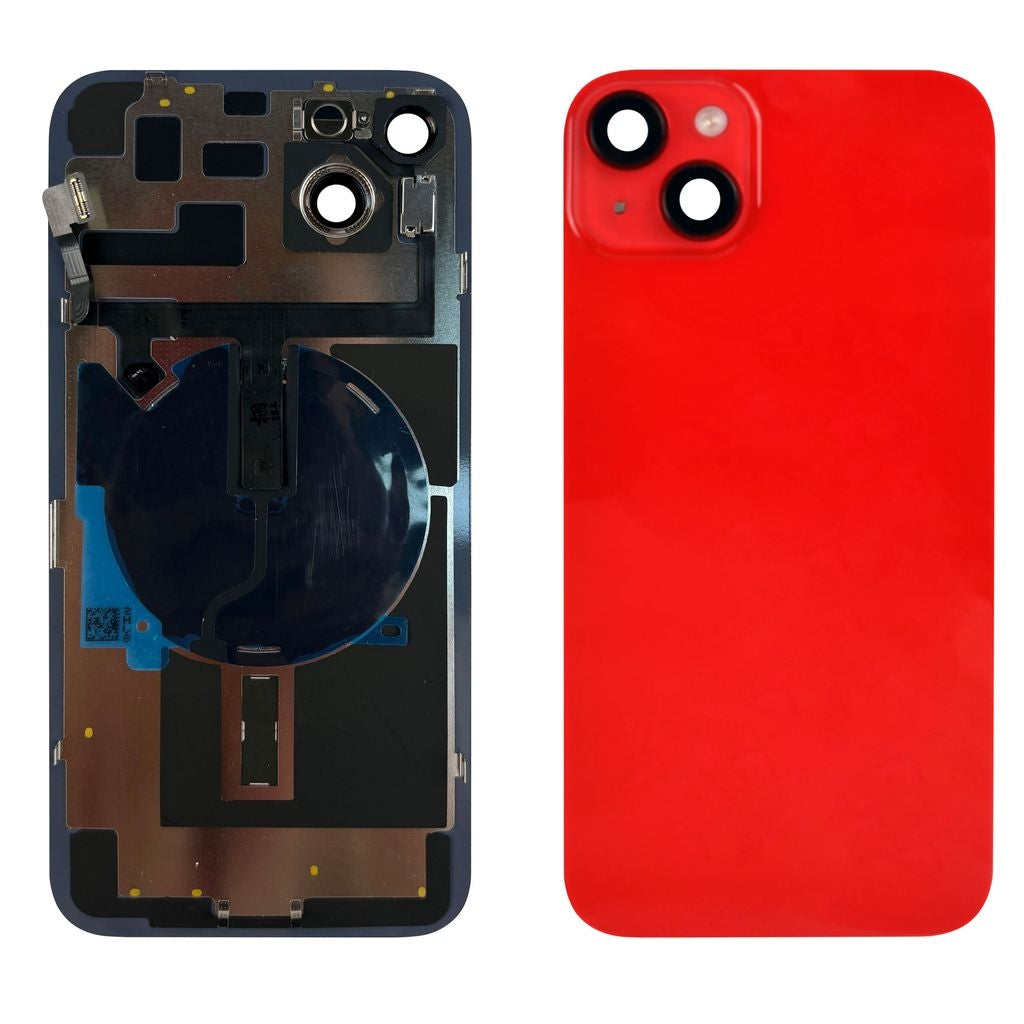 iPhone 14 Plus Back Cover with Small Parts - Red