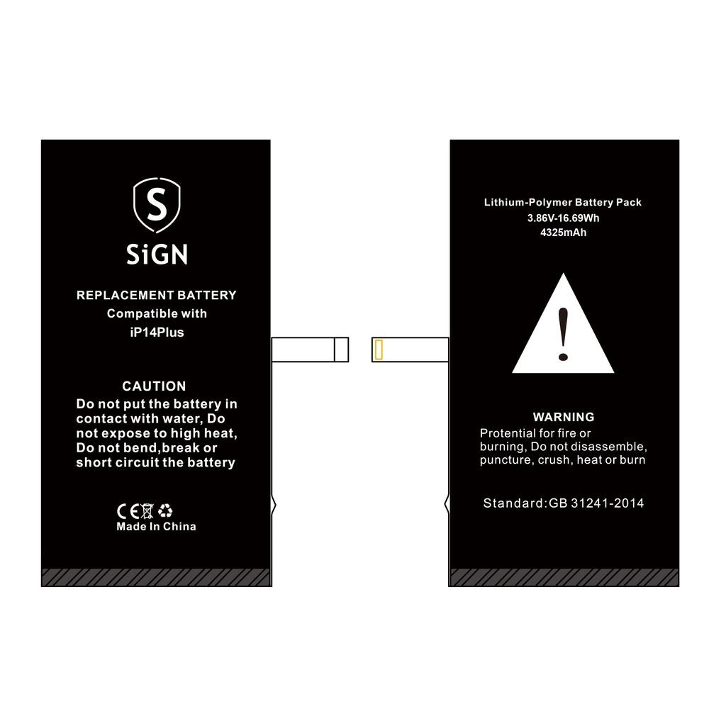 iPhone 14 Plus Battery without Flex - 4325mAh