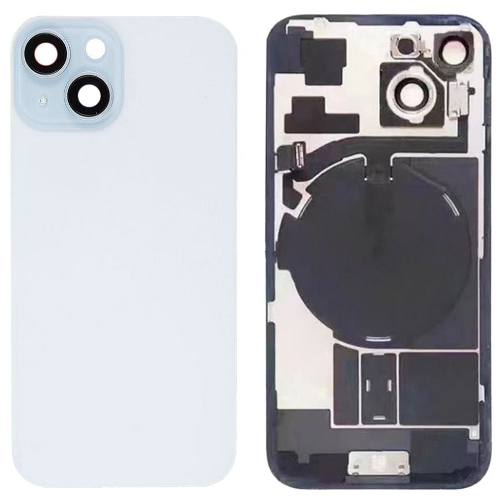 iPhone 15 Back Cover with Small Parts - Blue