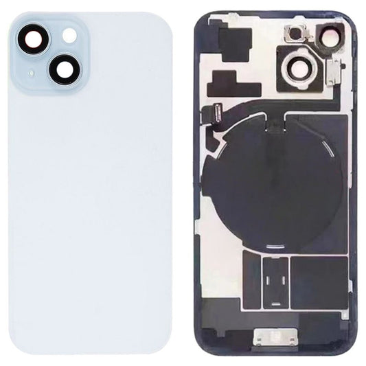 iPhone 15 Back Cover with Small Parts - Blue