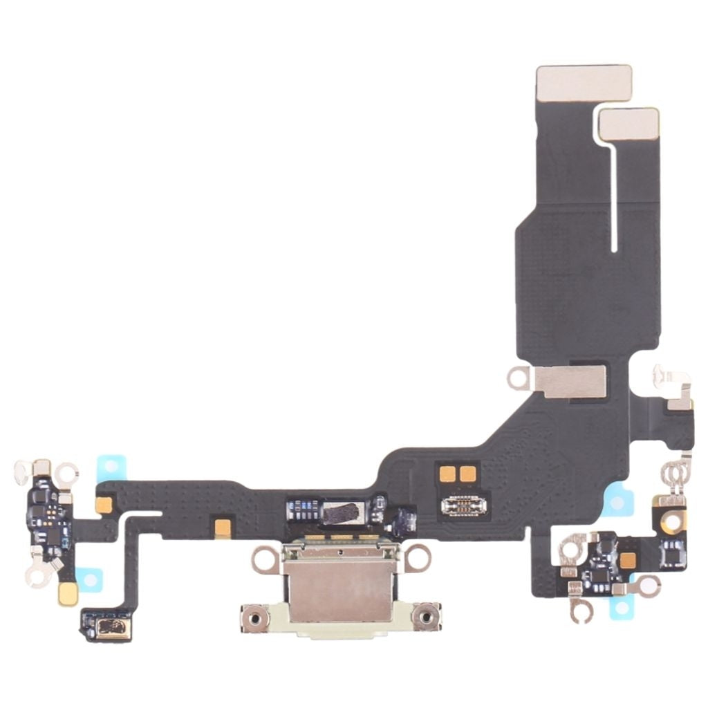 iPhone 15 Original Charging Port Flex Cable - Yellow
