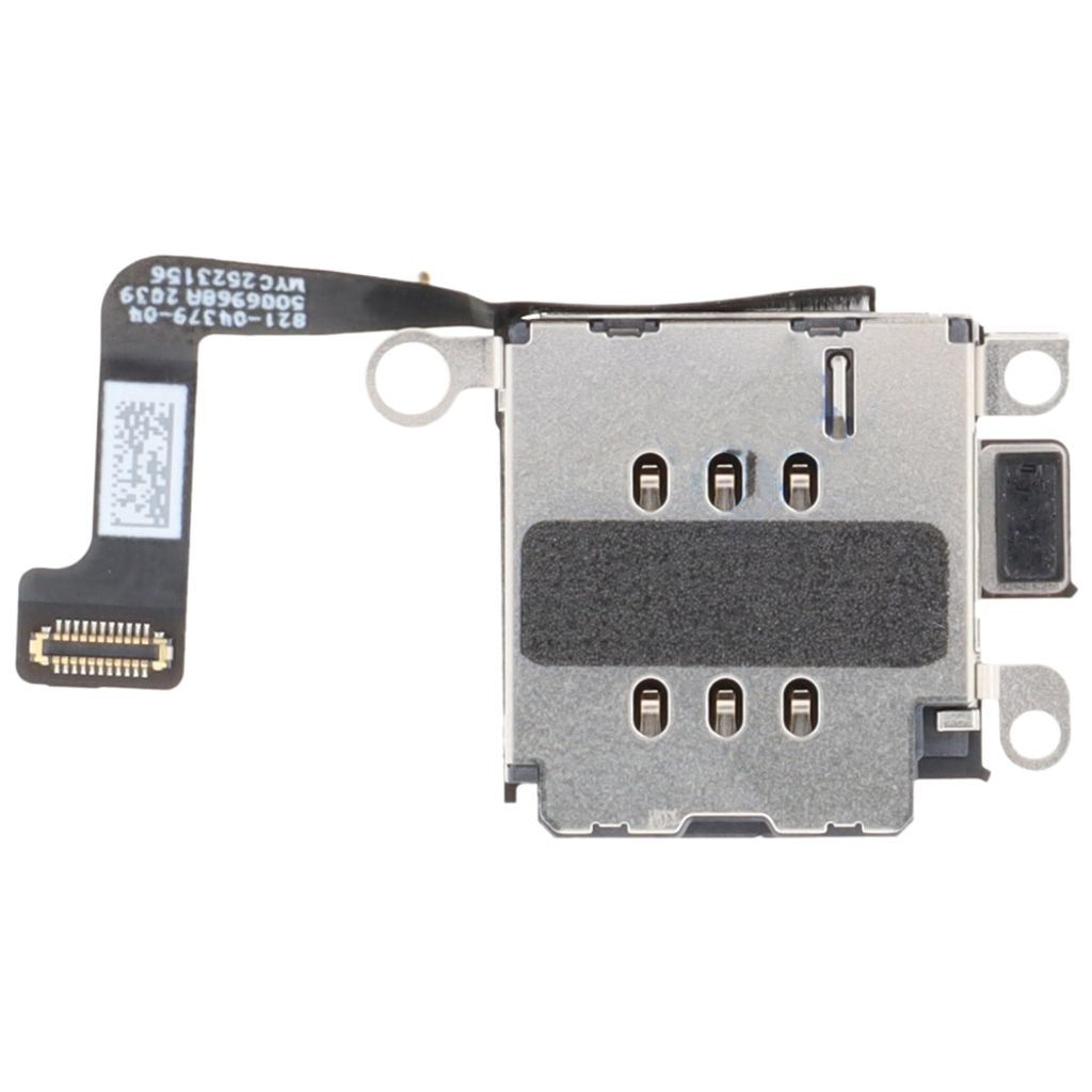 iPhone 15 Plus single sim card holder socket with flex cable