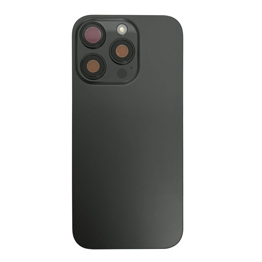 iPhone 15 Pro Back Cover with Small Parts - Black Titanium
