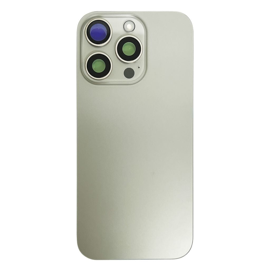 iPhone 15 Pro Back Cover with Small Parts - Natural Titanium
