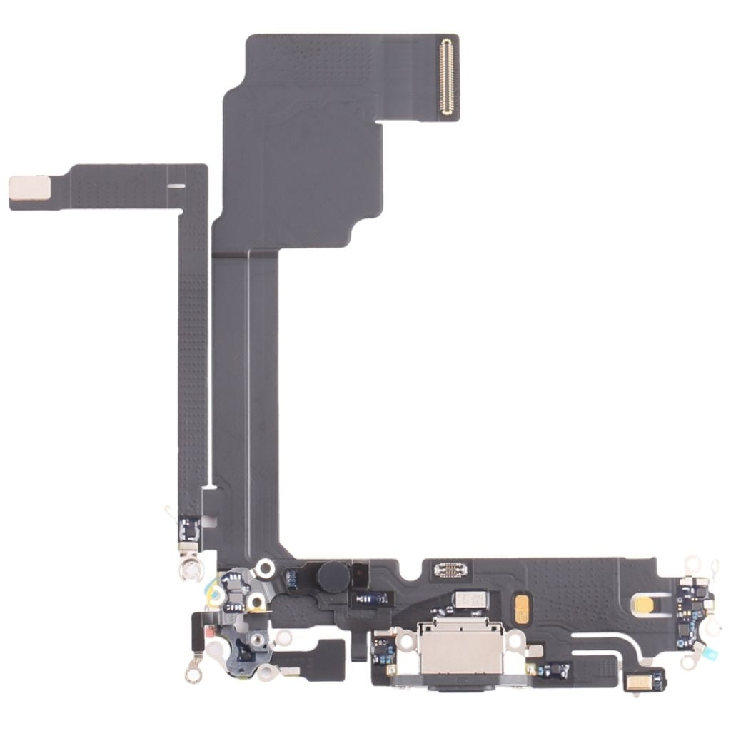 iPhone 15 Pro Max Original Charging Port Flex Cable - Black