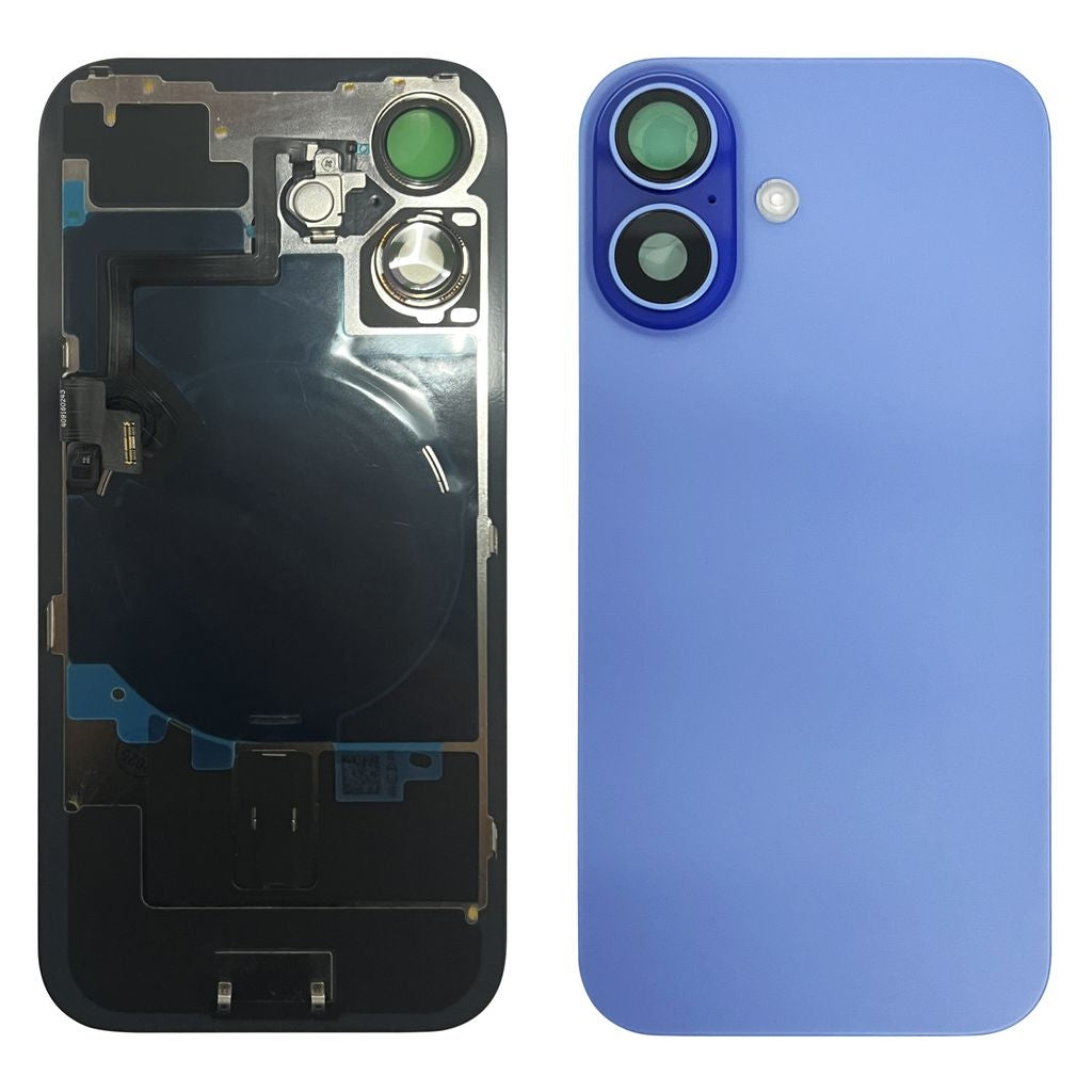 iPhone 16 Back Cover with Small Parts - Blue (Ultramarine)