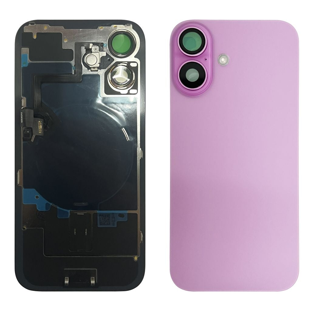 iPhone 16 Back Cover with Small Parts - Pink