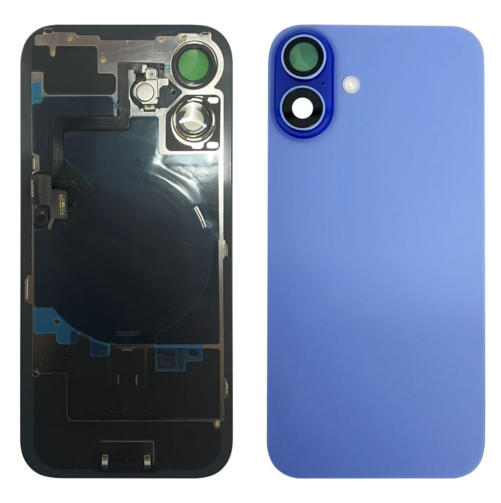 iPhone 16 Plus Back Cover with Small Parts - Blue (Ultramarine)