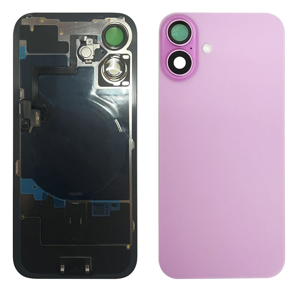 iPhone 16 Plus Back Cover with Small Parts - Pink