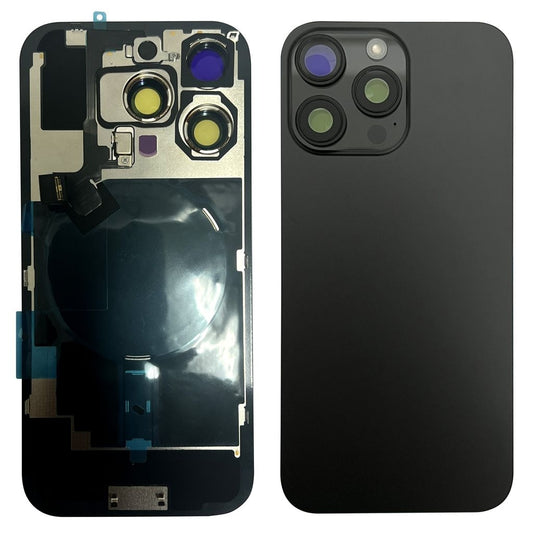 iPhone 16 Pro Back Cover with Small Parts - Black Titanium