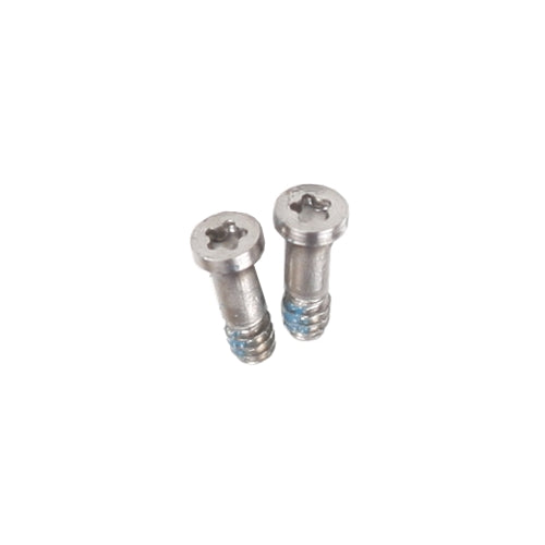 iPhone 7, 7 Plus Bottom screws 2 pcs - Silver