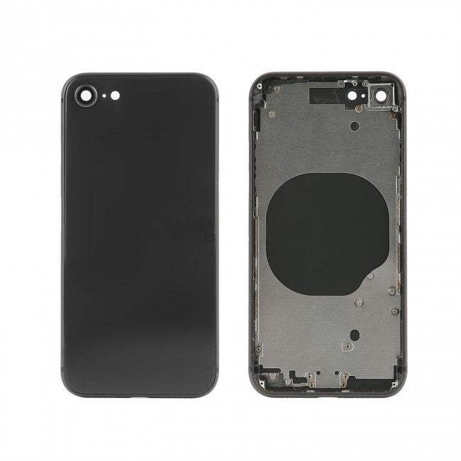 iPhone 8 Back & Frame - Black
