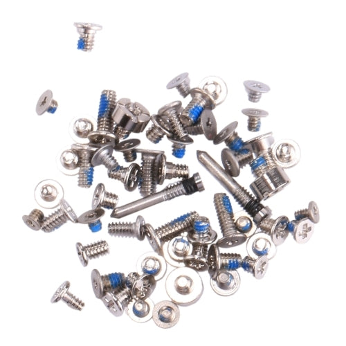 iPhone X Complete Screw Set with Bottom Screws - White