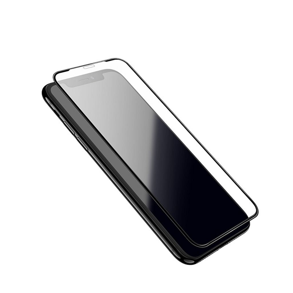 iPhone XS Max Tempered Glass Screen Protector - Black