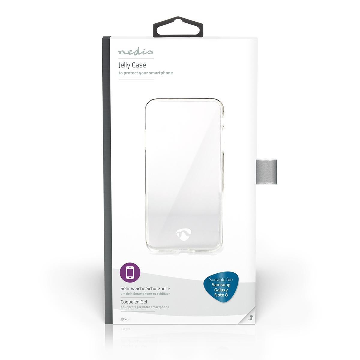 jelly shell | Used for: Samsung | Samsung Galaxy Note 8 | Transparent | TPU