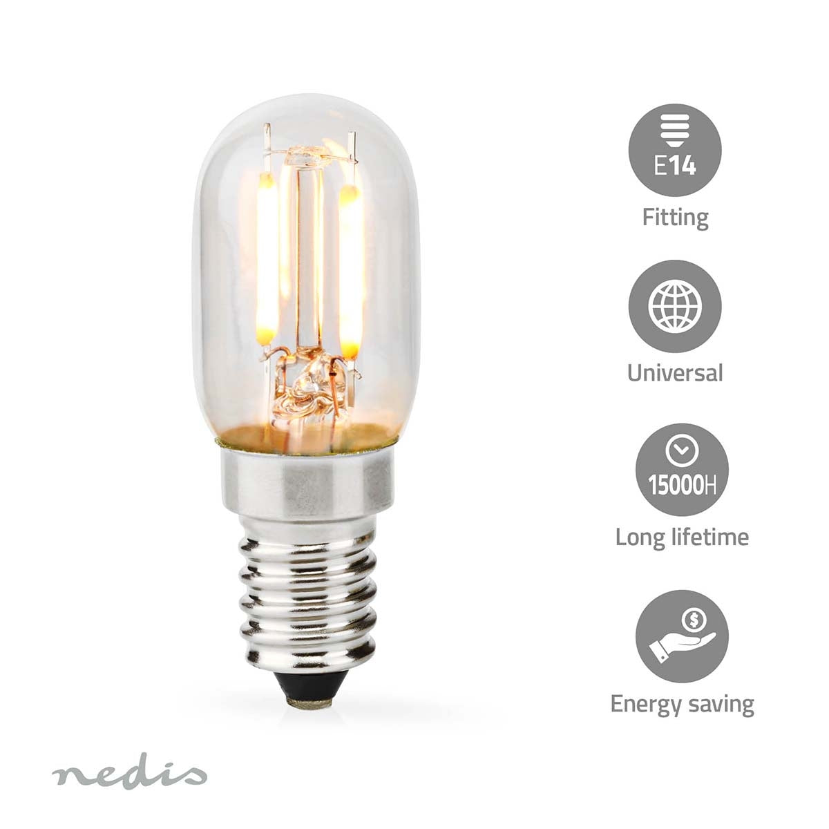 lamp for cooker hood | LEDs | E14 | 2 W| T25