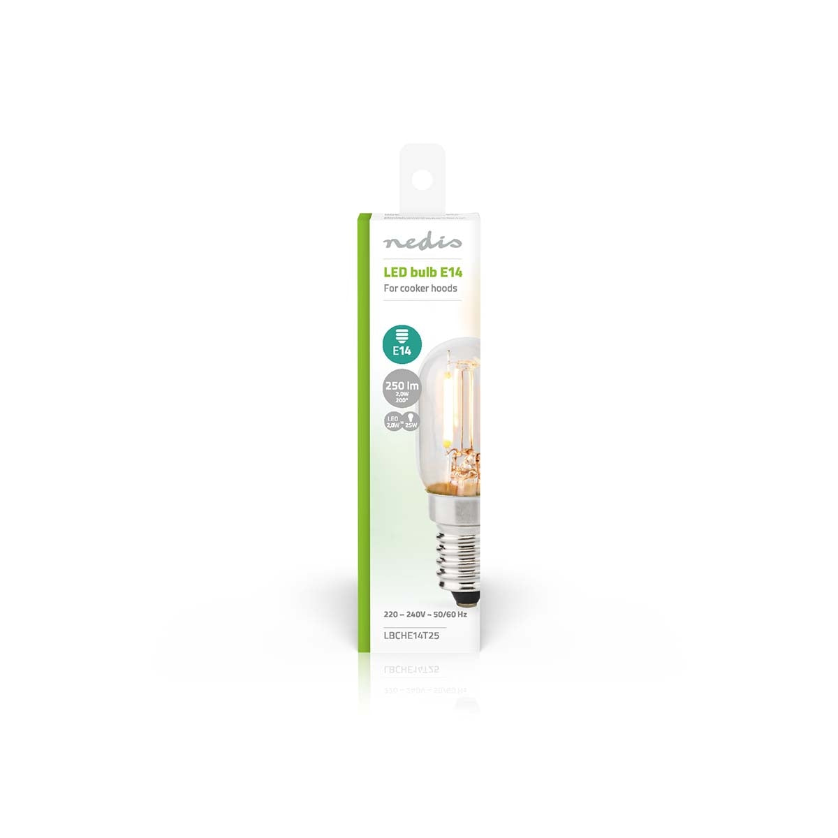 lamp for cooker hood | LEDs | E14 | 2 W| T25