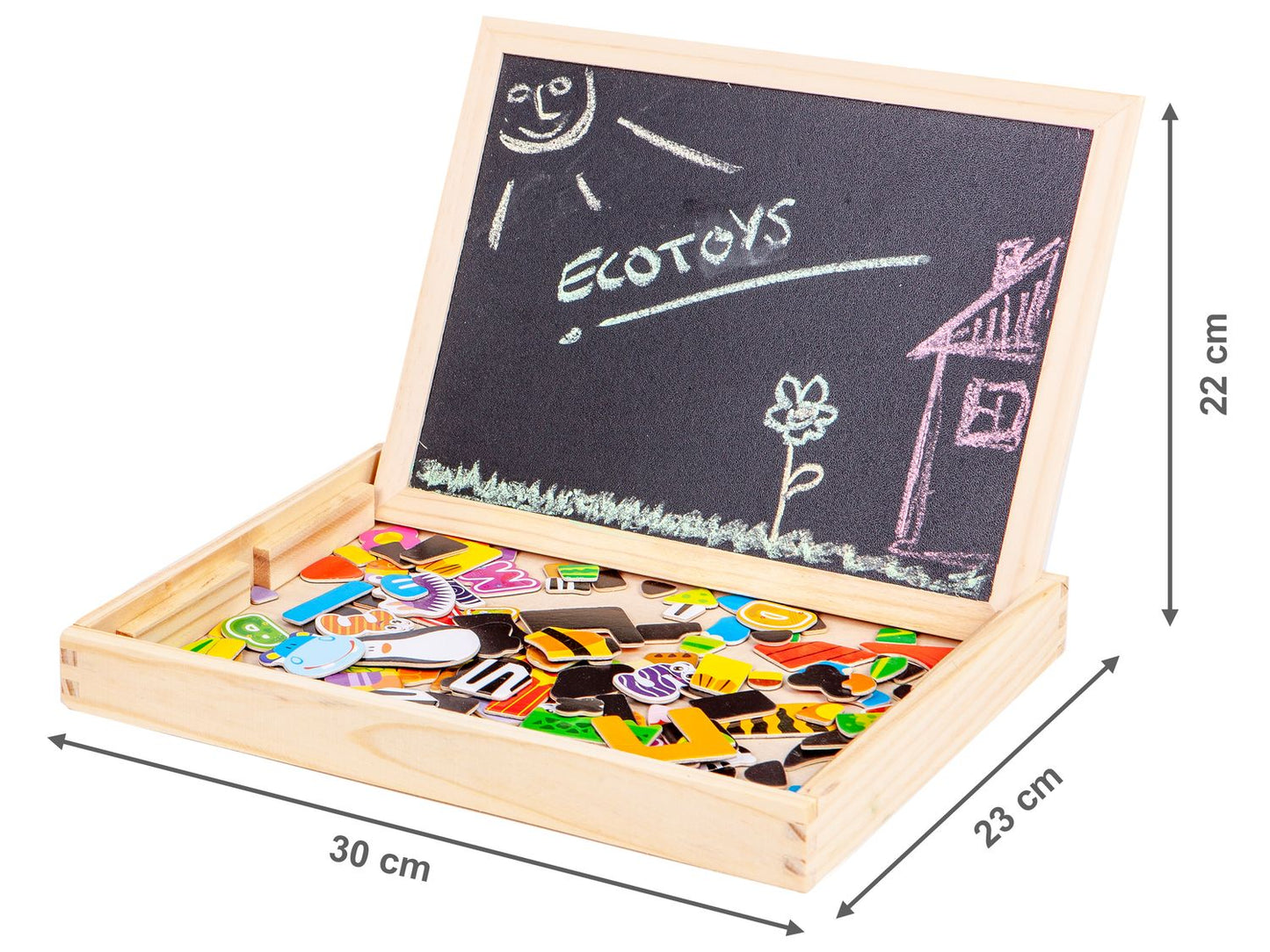 large educational multifunctional magnetic board Ecotoys