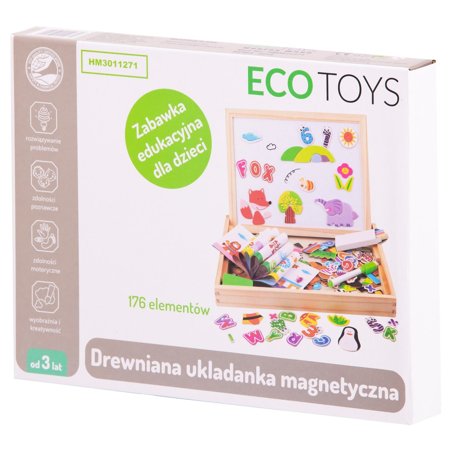 large educational multifunctional magnetic board Ecotoys