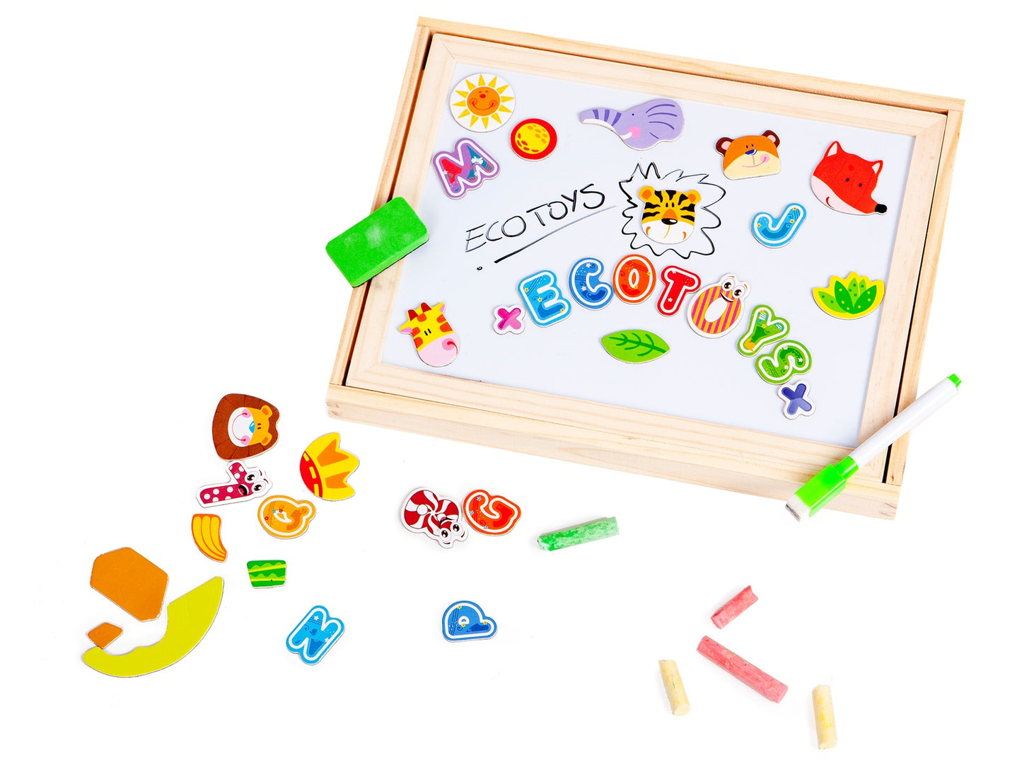 large educational multifunctional magnetic board Ecotoys