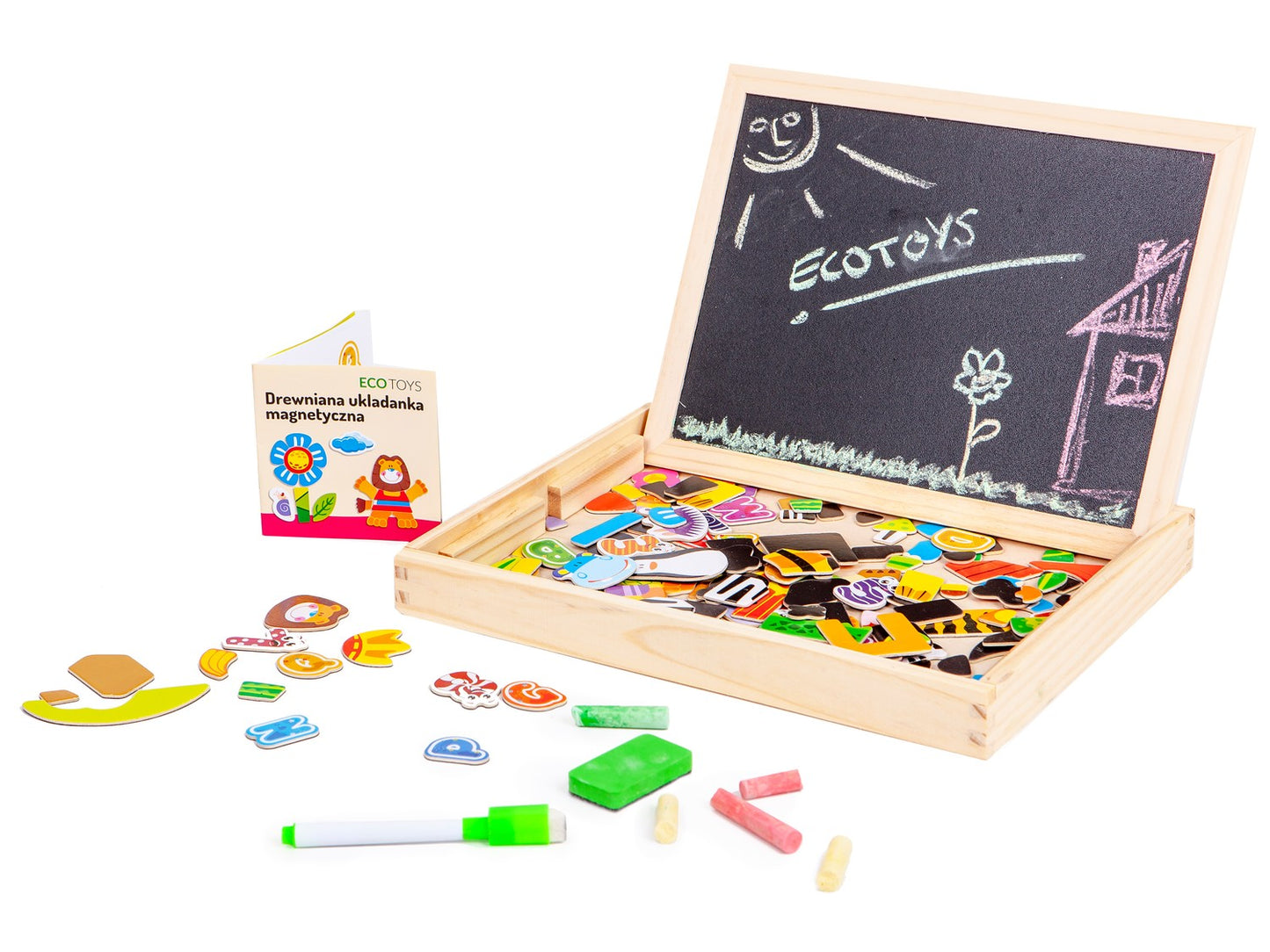 large educational multifunctional magnetic board Ecotoys