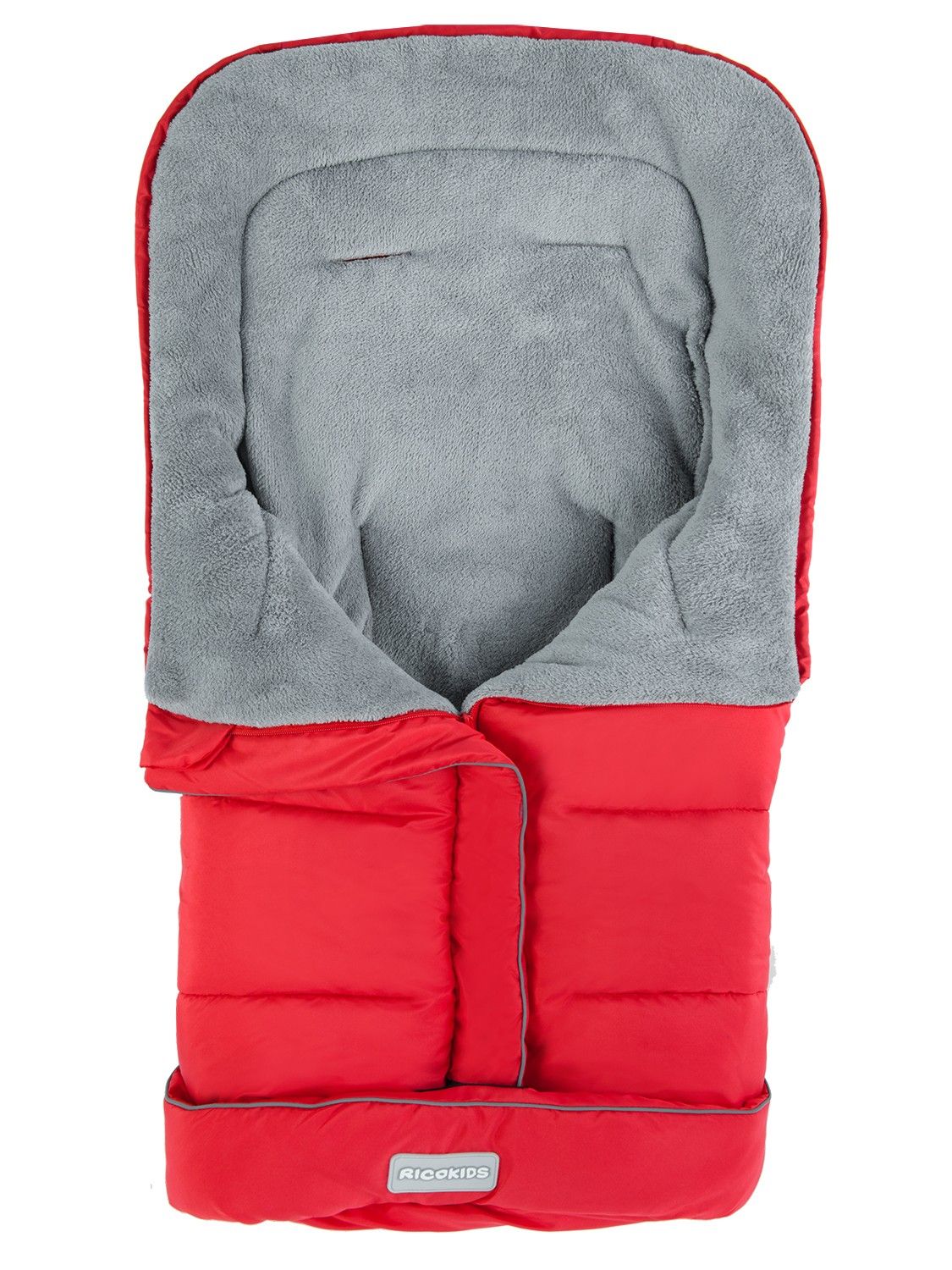 sleeping bag for stroller, sled 96 x 45 cm Ricokids Drimi red