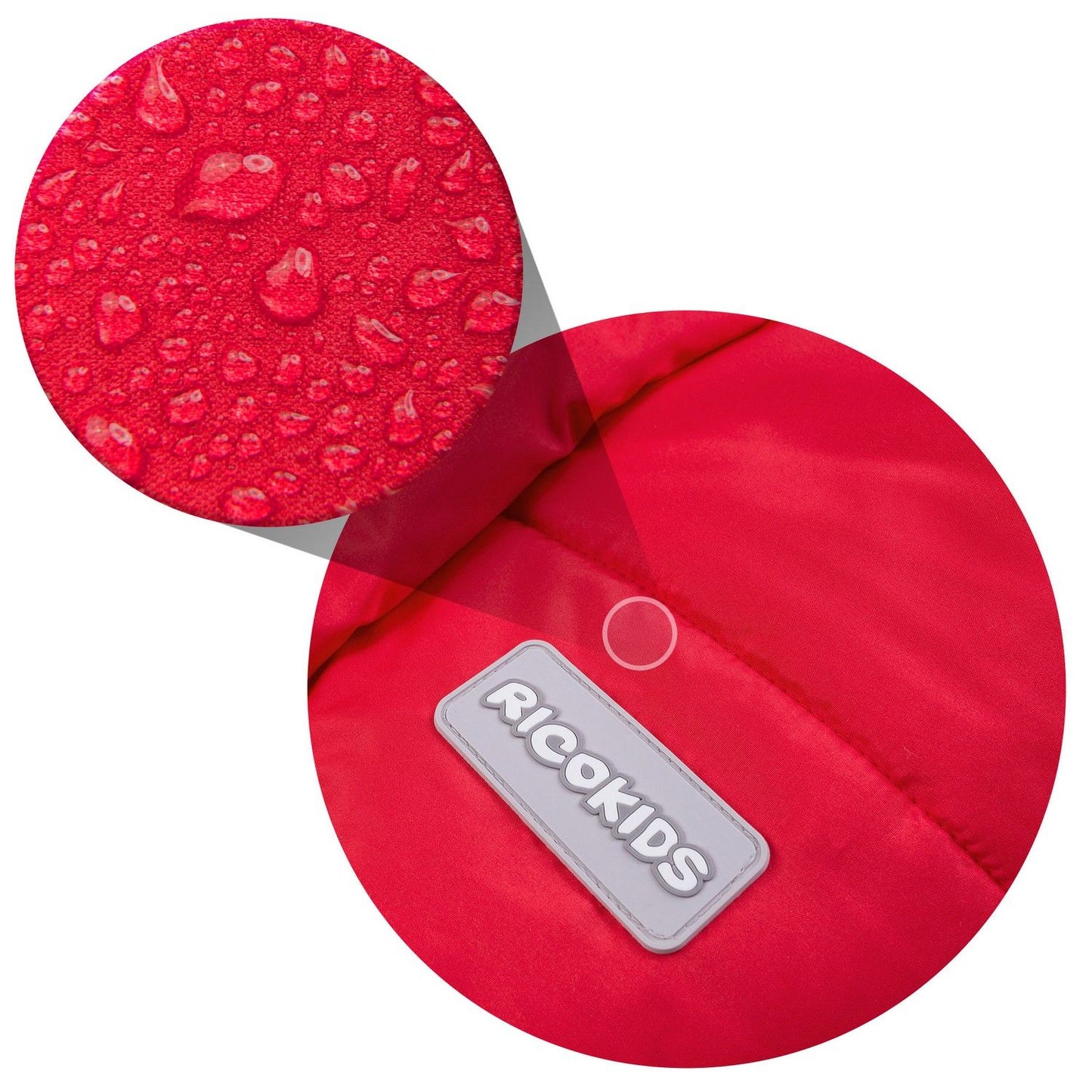 sleeping bag for stroller, sled 96 x 45 cm Ricokids Drimi red